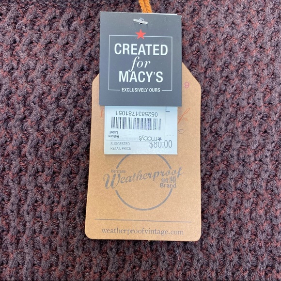 Weatherproof Textured Pullover Sweater Autumn Leaf - Picture 7 of 8